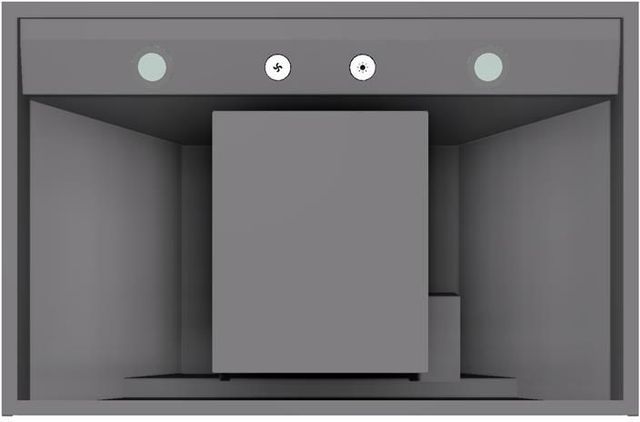 Vent-A-Hood® 30" Gunsmoke Air Recover System (ARS) Euro-Style Duct-Free Wall Mounted Range Hood-3