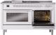 Ilve® Professional Plus II 60" White Pro Style Dual Fuel Range-3