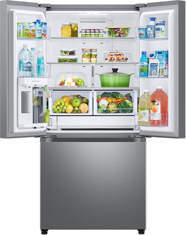 Samsung 32 in. 24.5 Cu. Ft. Fingerprint Resistant Stainless Steel French Door Refrigerator-2