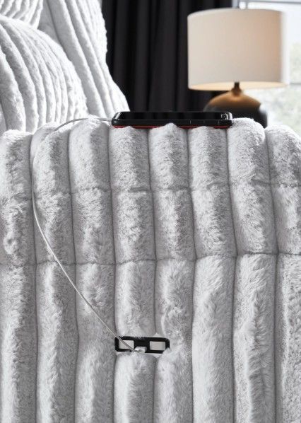 Signature Design by Ashley® Rhines Falls Alloy Zero Wall Recliner-4
