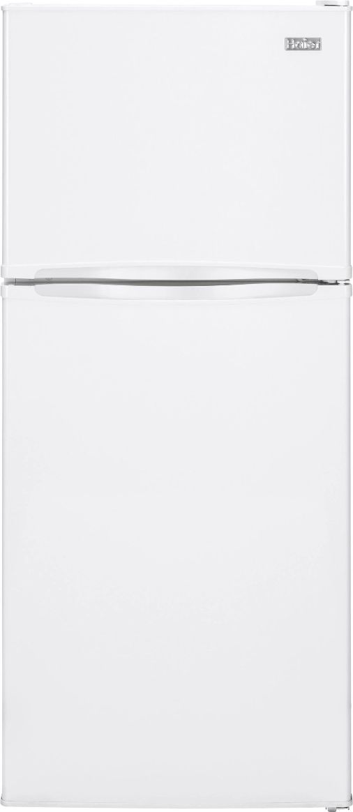 Haier 24" 9.8 Cu. Ft. White Top Freezer Refrigerator-0