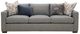 Craftmaster® Customizable CM Modern Track Arm Sofa-2
