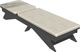 Unwasted® Reserve Black Plastic Outdoor Lounge Chaise-2