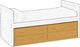 Crate Designs™ Furniture 4-Drawer Underbed Storage Unit XL-0