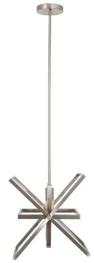 YHD Brushed Nickel Pendant-0
