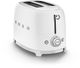 Smeg 50's Style 2 Slice Matte White Toaster-5