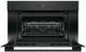 Fisher & Paykel Series 9 Minimal 30" Black Glass Compact Convection Speed Oven-1