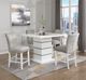 ACME Furniture Elizaveta 2-Piece Gray/White Counter Height Chair Set-1