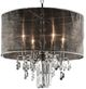 Furniture of America® Gina Chrome Ceiling Lamp-0