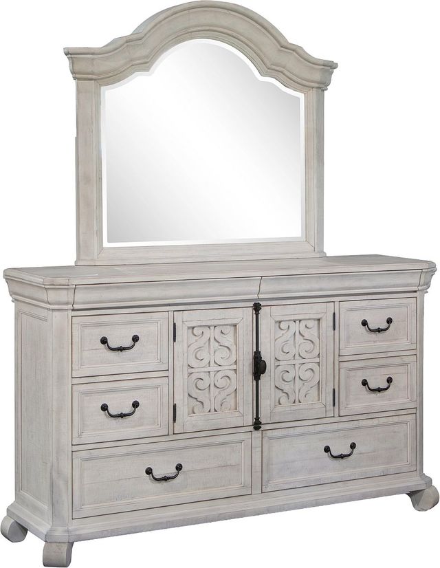 Magnussen Home® Bronwyn Alabaster Drawer Dresser-3