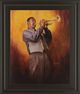 Classy Art Trumpet Player Wall Art-0
