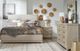 Liberty Furniture Belmar 4-Piece Silver Champagne/Washed Taupe King Bedroom Set-0