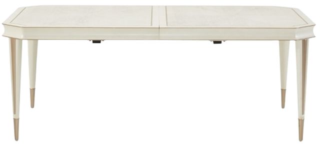 Michael Amini® La Rachelle Medium Champagne Rectangular Dining Table-2