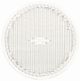 Century® Thomas O'Brien Outdoor Mainland Wicker Chalk White Side Table-1