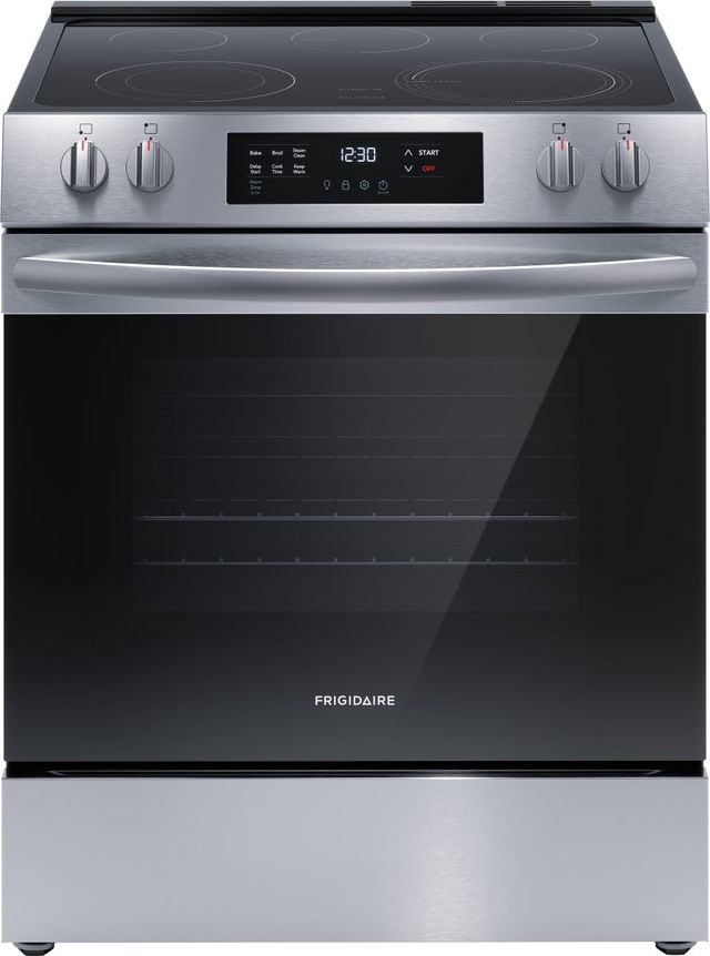 Frigidaire® 30'' Stainless Steel Slide-In Electric Range-0