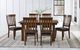 A-America® Mariposa Rustic Whiskey Slat Back Side Chair-1