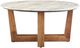 Crestview Collection Gray Cocktail Table with Brown Base-1