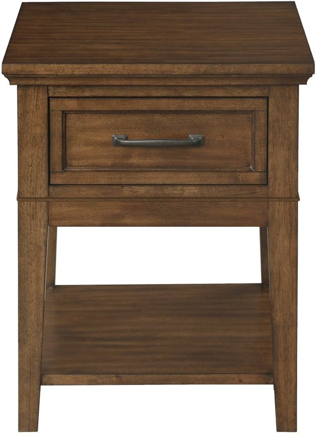 Homelegance® Whitley Walnut End Table-2