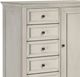 Intercon San Mateo Rustic White Youth Chifferobe-1