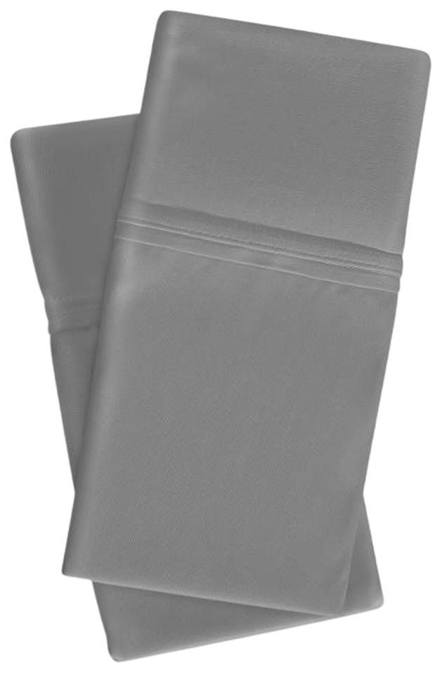 BEDGEAR® Dri-Tec® 2-Piece Gray Queen Pillow Case Set-0