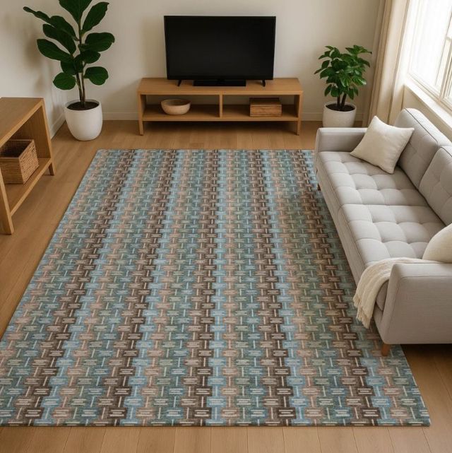 Dalyn™ Rug Company Kenner KN3 Brown 5'x8' Area Rug-1