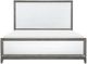 Legacy Classic Terra Luna Nightfall/White Cloud Queen Panel Bed-2