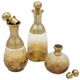 A & B Home Gold Lidded Bottle -2