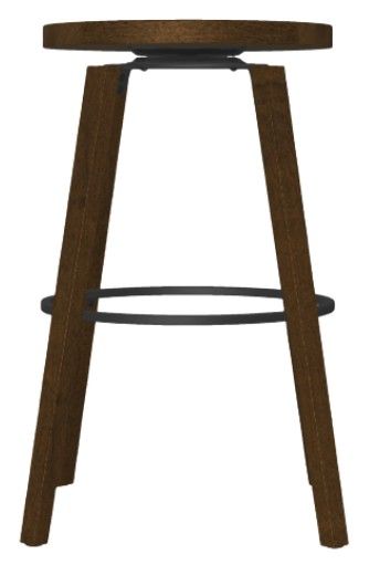 Amisco Customizable Walden Swivel Bar Stool-3