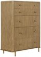 Coaster® Arini 5-Piece Cream/Sand Wash Queen Upholstered Bedroom Set-5