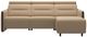 Stressless® by Ekornes® Emily Beige Power Reclining Chaise Sofa with Wood Base-0