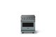 Viking® 5 Series 30" Novembery Sky Pro Style Induction Range with Brushed Brass Trim-0