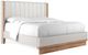 A.R.T. Furniture® Portico Cream Queen  Upholstered Shelter Panel Bed-0