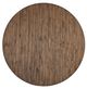 HH2 Home Forest Hill Distressed Walnut Dining Table with Brown Base-2