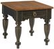 Kincaid® Bridgetown Kitridge Black End Table with Heritage Maple Top-0