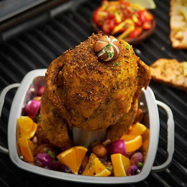 Broil King® Chicken Roaster-Stainless Steel-2