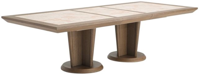 Michael Amini® Portrait Sienna Brown Wide Rectangular Dining Table-1