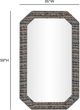 TOV Furniture Charlene Apex Print Jewel Wall Mirror-2