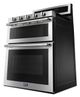 Maytag® 30" Fingerprint Resistant Stainless Steel Double Oven Freestanding Gas Range-3