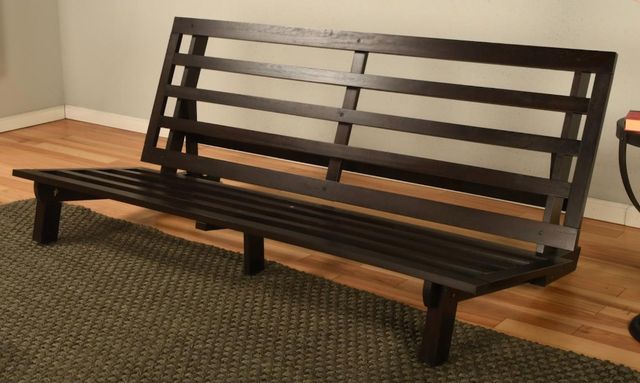 Kodiak Furniture Carson Marmont Mocha/Java Full Futon with Mattress -1