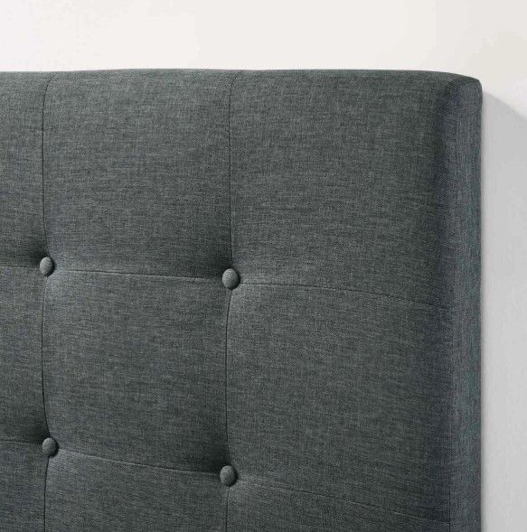Intercon Addyson Gunmetal Youth Full Upholstered Panel Bed-3