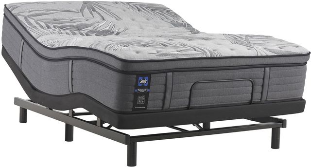 Sealy® Posturepedic® Plus Determination II Innerspring Medium Euro Pillow Top King Mattress-3