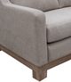 International Furniture Direct Samba Almond Gray Loveseat-1