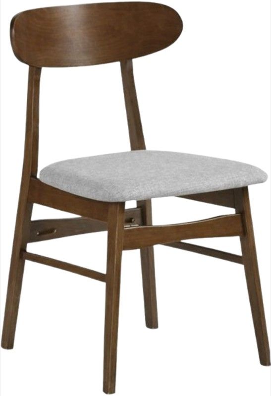 New Classic® Home Furnishings Morocco 7-Piece Light Gray/Walnut Dining Set-2