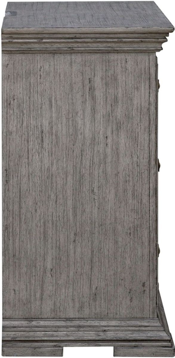 Liberty Furniture Graystone Bedside Chest with Charging Station-4