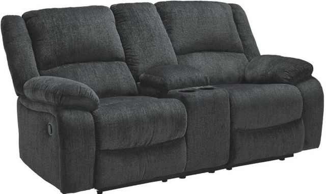Signature Design by Ashley® Draycoll 2-Piece Slate Living Room Reclining Seating Set-2