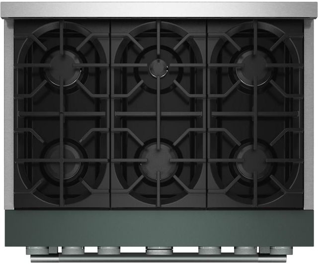 KitchenAid® 36" Juniper 6 Burner Pro Style Gas Range with No Preheat Air Fry Mode-2