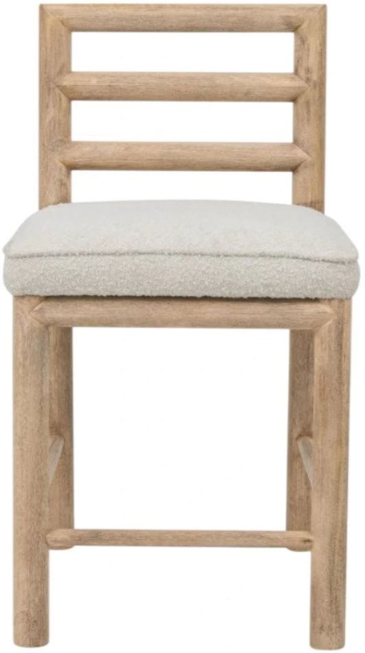 Modus Furniture Dorsey Ricotta Ladder Back Counter Stool-2