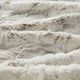 Olliix by Madison Park Sachi Natural 60x70" Polyester Marble Printed Knitted Long Fur Throw-1
