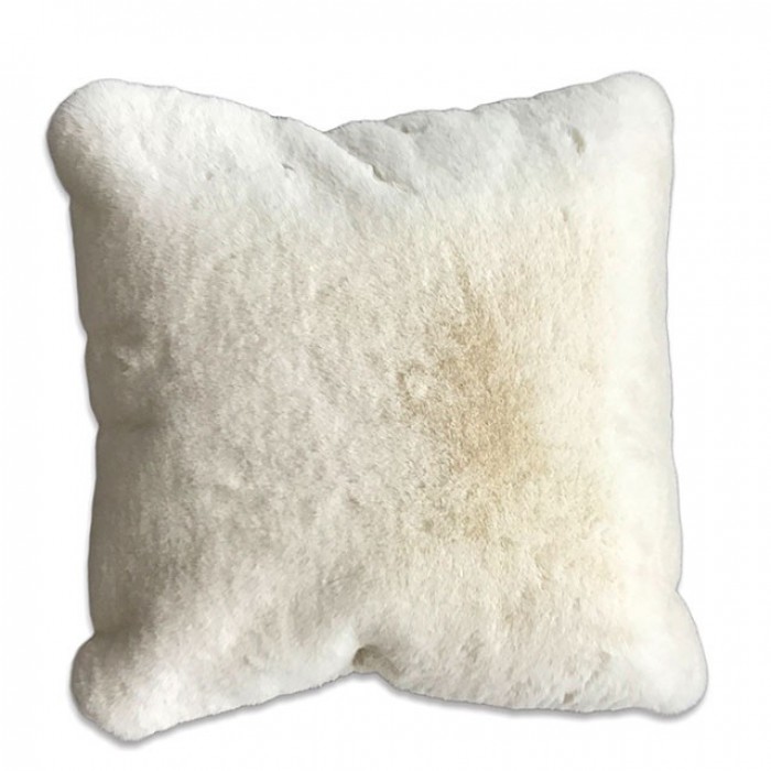 Furniture of America Caparica Off White Accent Pillow