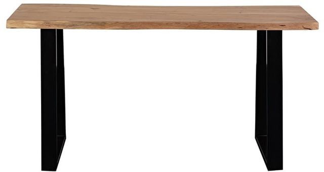 Porter International Designs Manzanita Natural Console Table with Black Base-1